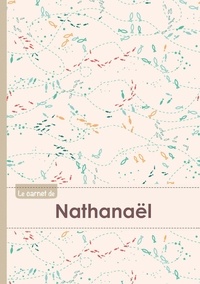 XXX - Carnet nathanael lignes,96p,a5 poissons.