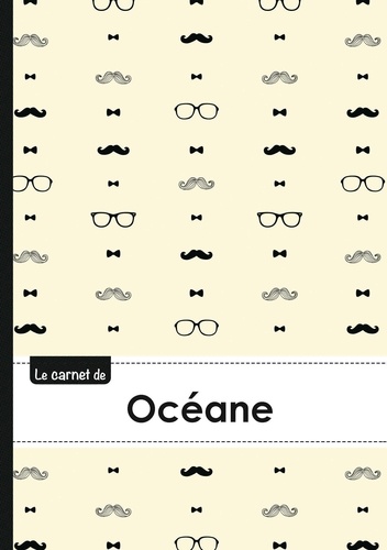  XXX - Carnet oceane lignes,96p,a5 moustachehispter.