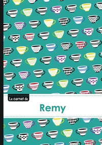 Carnet remy lignes,96p,a5 coffeecups