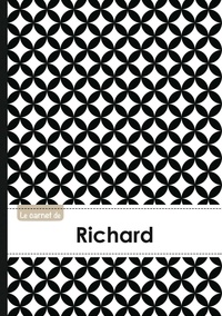  XXX - Carnet richard lignes,96p,a5 rondsnoiretblanc.