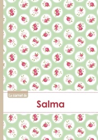  XXX - Carnet salma lignes,96p,a5 rosesteatime.