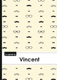  XXX - Carnet vincent lignes,96p,a5 moustachehispter.
