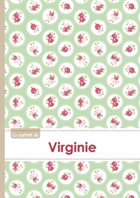  XXX - Carnet virginie lignes,96p,a5 rosesteatime.