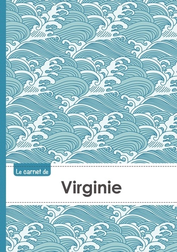  XXX - Carnet virginie lignes,96p,a5 vaguejaponaise.