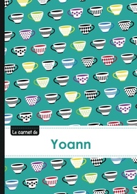  XXX - Carnet yoann lignes,96p,a5 coffeecups.