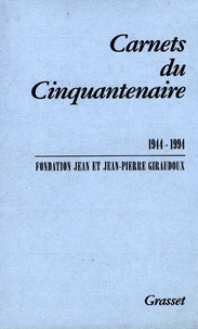 Carnets du cinquantenaire