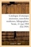 Catalogue d'estampes anciennes, écoles française et anglaise du XVIIIe siècle, eaux-fortes modernes. lithographies. Vente, 21 mai 1904