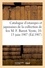Catalogue d'estampes anciennes et japonaises, dessins et tableaux, porcelaines de Chine. de Saxe, bronzes d'art et d'ameublement de la collection de feu M. F. Barrot. Vente, 10-13 juin 1907