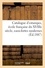 Catalogue d'estampes anciennes et modernes, ecole francaise du XVIIIe siecle, eaux-fortes modernes