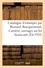 Catalogue d'estampes anciennes et modernes, oeuvres de Besnard, Bracquemond, Carrière. ouvrages sur les beaux-arts