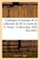 Catalogue d'estampes, école du XVIIIe siècle en noir et en couleur. de la collection de M. le comte de L. Vente, 12 décembre 1881