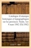 Catalogue d'estampes historiques et topographiques sur les provinces de France, portraits. sujets gracieux et de genre. Vente, 1er-4 mars 1882