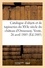 Catalogue d'objets anciens et modernes comprenant superbes tapisseries du XVIe siècle. du château d'Ormesson. Vente, 26 avril 1885