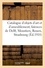 Catalogue d'objets d'art et d'ameublement anciens et modernes, anciennes faïences. de Delft, Moustiers, Rouen, Strasbourg