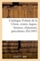 Catalogue d'objets de la Chine, ivoires, laques, bronzes, cloisonnés, porcelaines. meubles en bois de fer