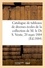 Catalogue de tableaux anciens de diverses écoles de la collection de M. le Dr S. Vente, 20 mars 1884