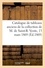 Catalogue de tableaux anciens des écoles française, hollandaise et flamande. de la collection de M. de Saint-R. Vente, 13 mars 1869