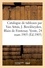 Catalogue de tableaux anciens et modernes, aquarelles, dessins, pastels, eaux-fortes. par Van Artois, J. Berckheyden, Blain de Fontenay. Vente, 24 mars 1903