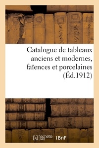 Marius Paulme - Catalogue de tableaux anciens et modernes, faïences et porcelaines.