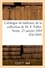 Catalogue de tableaux anciens et modernes, parmi lesquels deux portraits par Honoré Fragonard. de la collection de M. E. Vallet. Vente, 25 janvier 1884