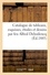 Catalogue de tableaux, esquisses, études et dessins par feu Alfred Dehodencq
