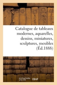 Charles Mannheim - Catalogue de tableaux modernes, aquarelles, dessins, miniatures, sculptures, meubles.