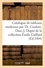 Catalogue de tableaux modernes par Th. Couture, Diaz, J. Dupré, aquarelles, sépias, dessins