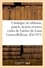 Catalogue de tableaux, pastels, dessins et terres cuites par Louis Carrier-Belleuse, tableaux