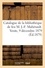 Catalogue des livres principalement sur les beaux-Arts et la bibliographie. de la bibliothèque de feu M. J.-F. Mahérault. Vente, 9 décembre 1879