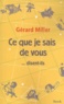 Gérard Miller - .