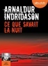 Arnaldur Indridason - Ce que savait la nuit. 1 CD audio MP3