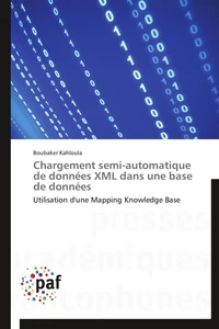 Chargement semi-automatique de données xml dans une base de données
