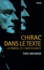 Chirac dans le texte. La parole et l'impuissance