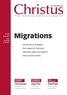 Rémi de Maindreville - Christus N° 253, janvier 2017 : Migrations.