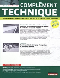 Julien Elmaleh - Complément technique Hors-série novembre-décembre 2021 : Guide de la réglementation pour les projets de bâtiments - Guide Bonhomme.