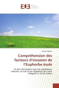 Maud Liegeois - Compréhension des facteurs d'invasion de l'Euphorbe ésule - Et des interactions avec ses régulateurs naturels, en vue d'une régulation par lutte intégrée en Val.