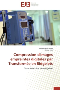 Compression d'images empreintes digitales par transformée en ridgelets