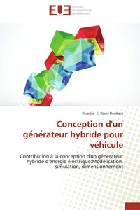 Conception d'un ge ne rateur hybride pour ve hicule