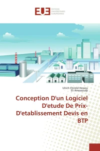 Conception D'un Logiciel D'etude De Prix- D'etablissement Devis en BTP