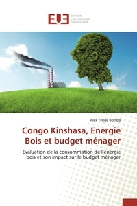 Bomba alex Yenge - Congo Kinshasa, Energie Bois et budget ménager - Evaluation de la consommation de l'énergie bois et son impact sur le budget ménager.