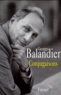 Georges Balandier - Conjugaisons.