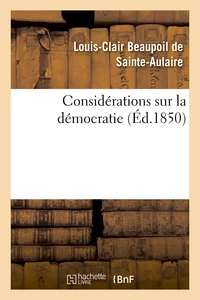 Considérations sur la démocratie