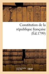  Didot - Constitution de la république française.