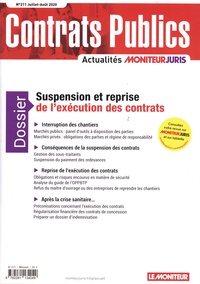 Richard Deau - Contrats publics N° 211, juillet-août 2020 : Suspension et reprise de l'exécution des contrats.