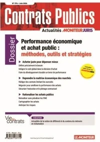 Performance économique et achat public : méthodes, outils et stratégies