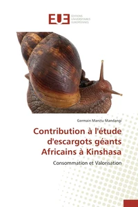 Contribution à l'étude d'escargots géants africains à kinshasa