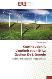 Contribution A L'optimisation Et La Gestion De L'énergie