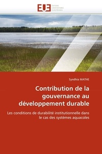  Mathe-s - Contribution de la gouvernance au développement durable.