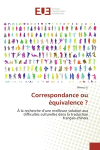 Correspondance ou équivalence ?