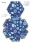 Courage Lapis-Lazuli. Avec 1 livret explicatif, 1 mandala à colorier, 1 fiche d'identité de la pierre, 1 fleur de vie à colorier, ta pierre et son socle à construire et 1 petit sac